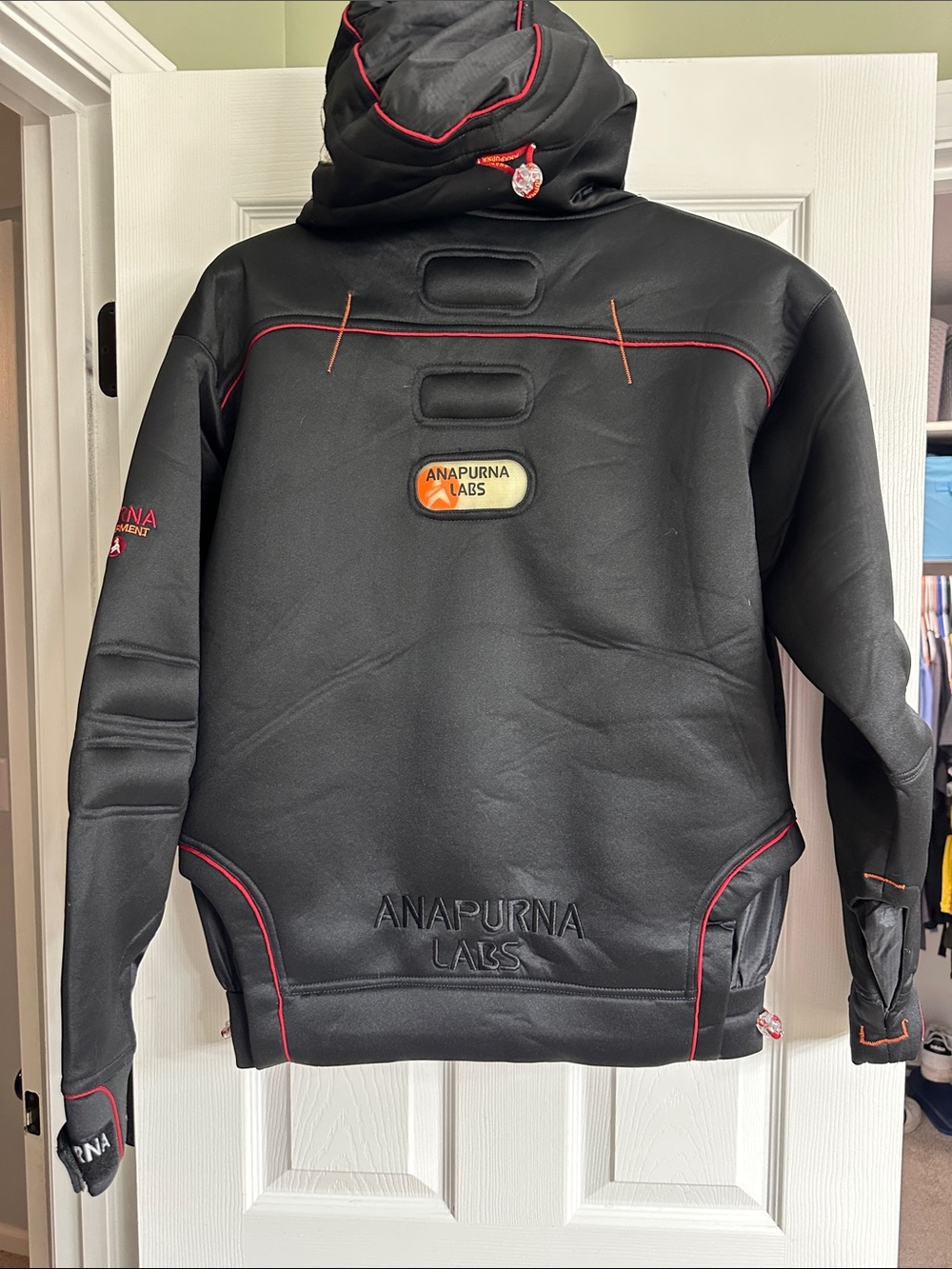 Men's Black Performance Softshell Jacket - Picture 4 of 4